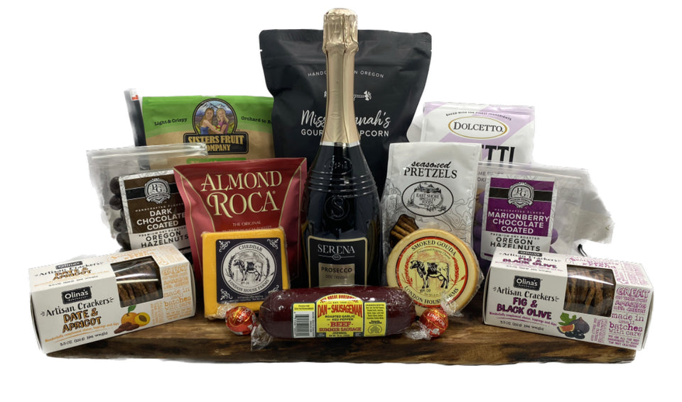 Artisanal Charcuterie Board Overflowing with Delights