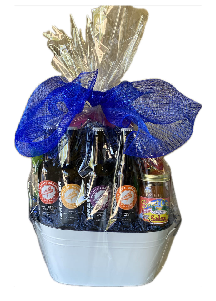 Wrapped Mini Cold Drinks Basket