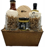 Artisan-Crafted Whiskey Smoker Complete with Whiskey Delicacies