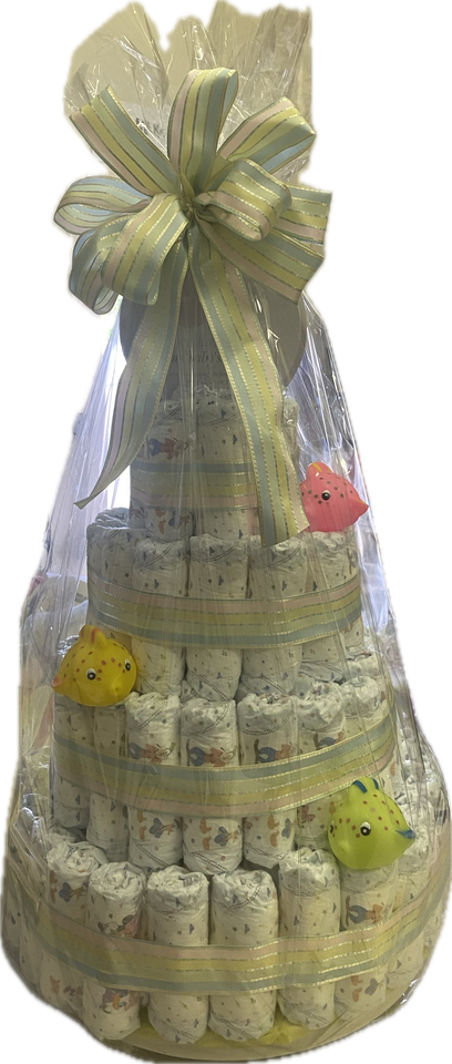 Twirl-a-Tier Diaper Cake