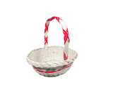 Basket of Joy Holiday Gift Baskets with Poinsettias