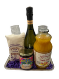 Breakfast and Mimosa Basket