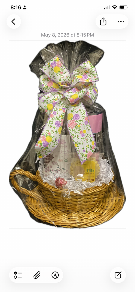 Tea, Treats & Love Mother’s Day Gift Basket