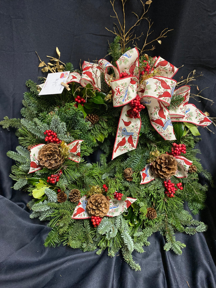 Fresh Noble Fir Wreath