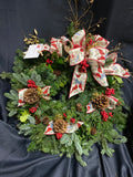 Fresh Noble Fir Wreath