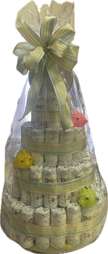 Twirl-a-Tier Diaper Cake