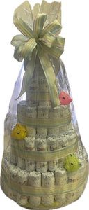 Twirl-a-Tier Diaper Cake