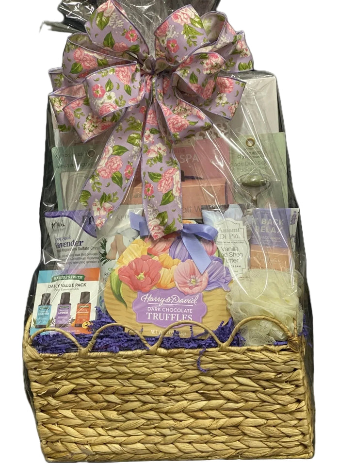 Relaxation spa basket