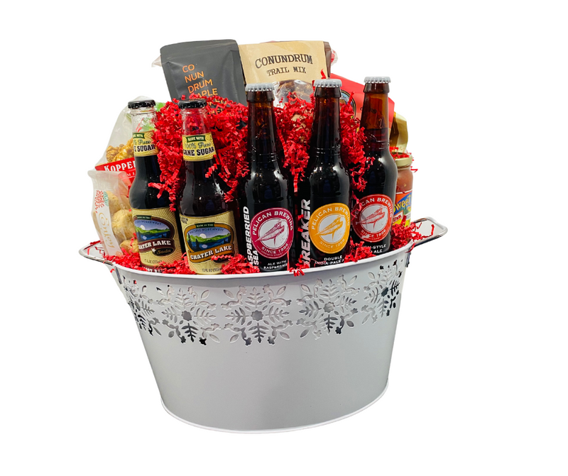 Festive Sparrow & Liquor Christmas Gift – Christmas gift baskets